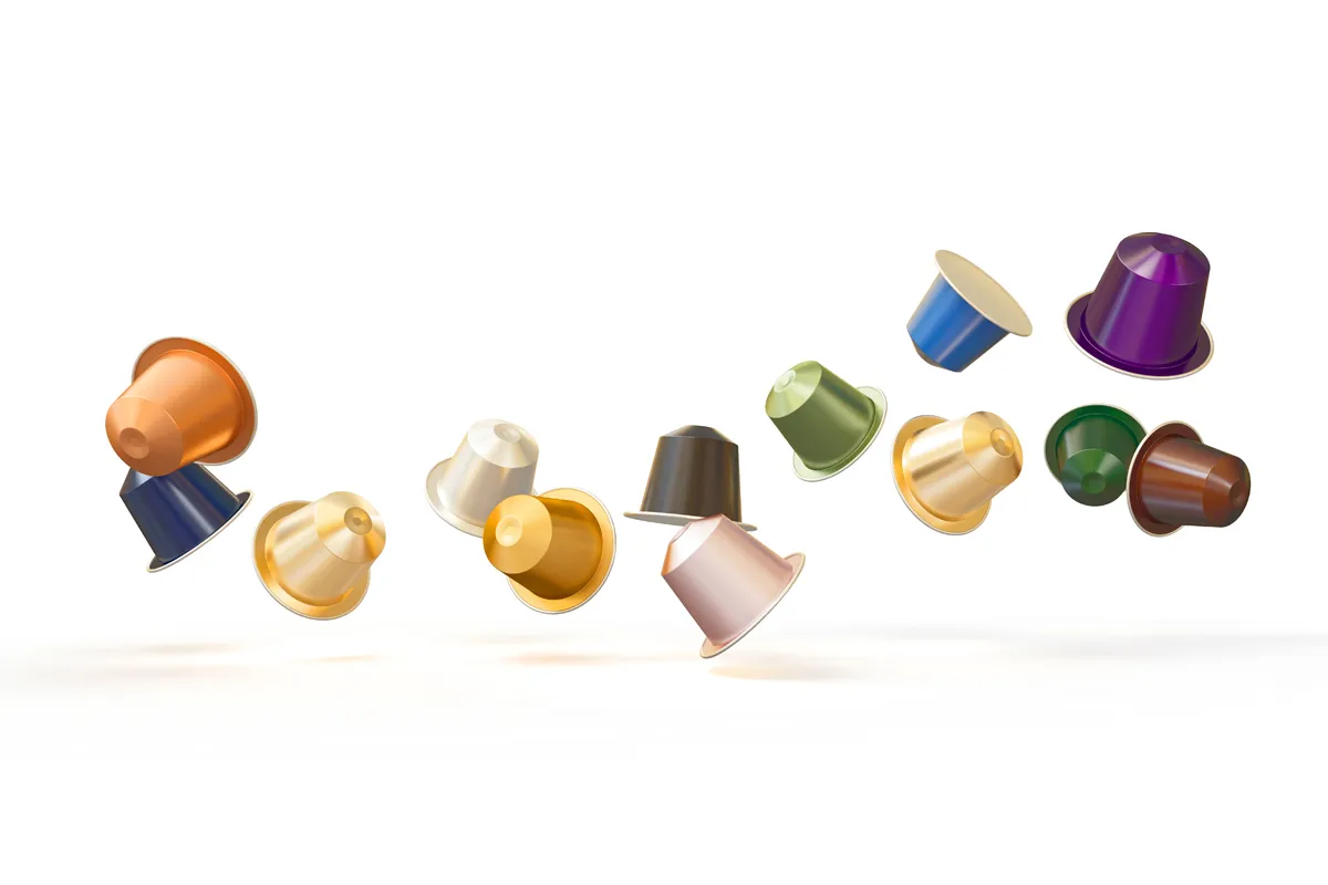 Coffee capsule filling