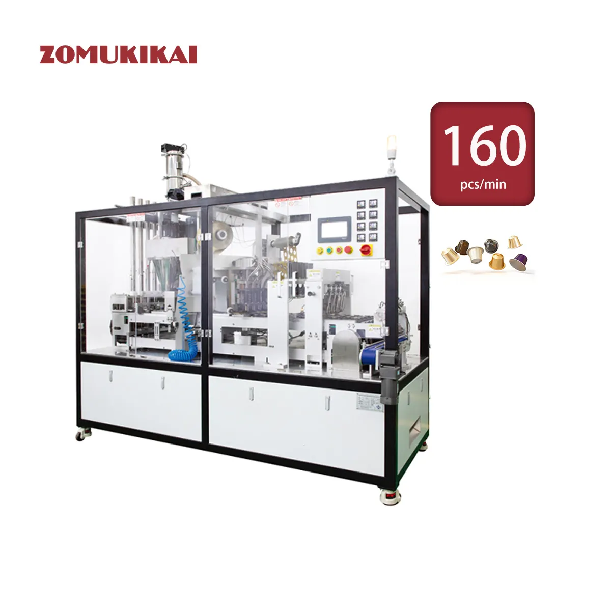 Machine d'emballage de capsules de café